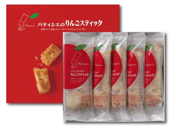 「ラグノオ」のパティシエのりんごスティック