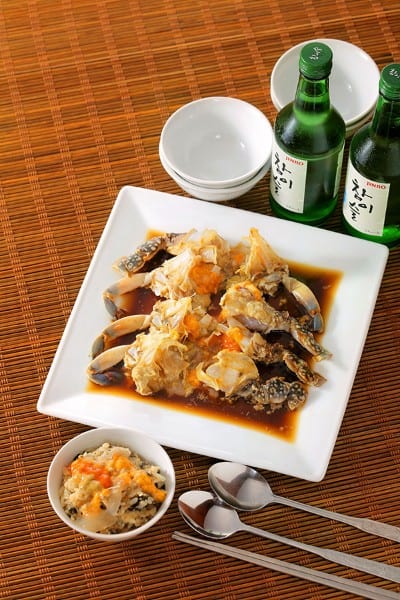 「卜傳（ぼくでん）」のカンジャンケジャン