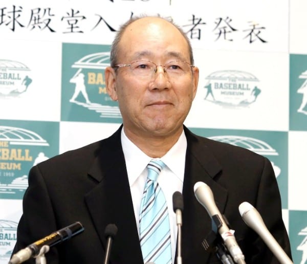 通算201勝の平松氏（共同通信社）