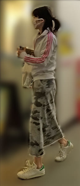 懸命の看病を続けている三奈