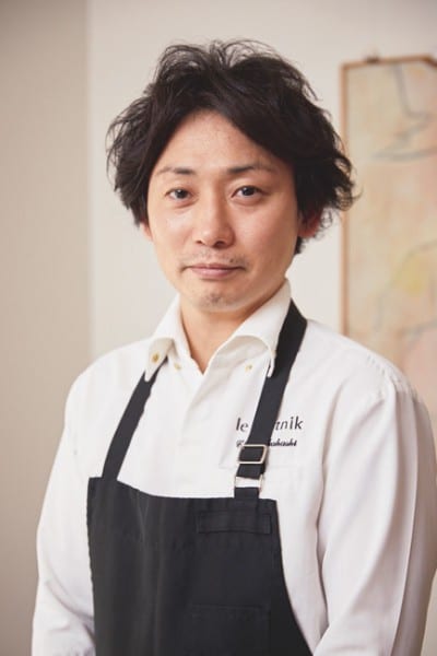 『le sputnik』の高橋雄二郎シェフ（撮影／中庭愉生）