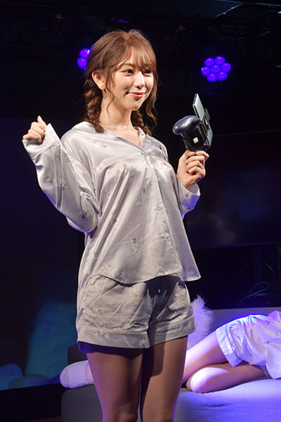 東京ゲームショウ2018「Xperia」ブースの美女コンパニオン