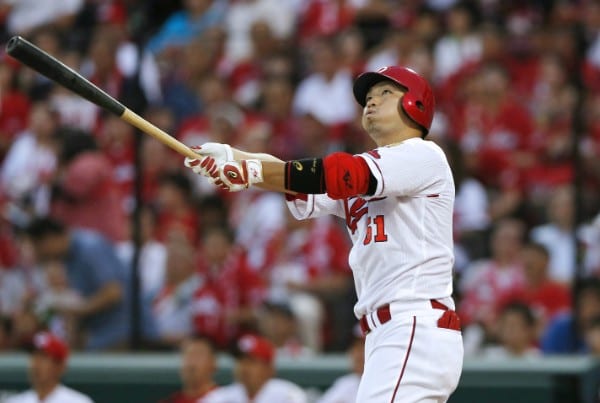 鈴木誠也の身の振り方は？（時事通信フォト）