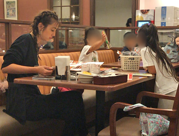 しっかりと子供をしつけていた