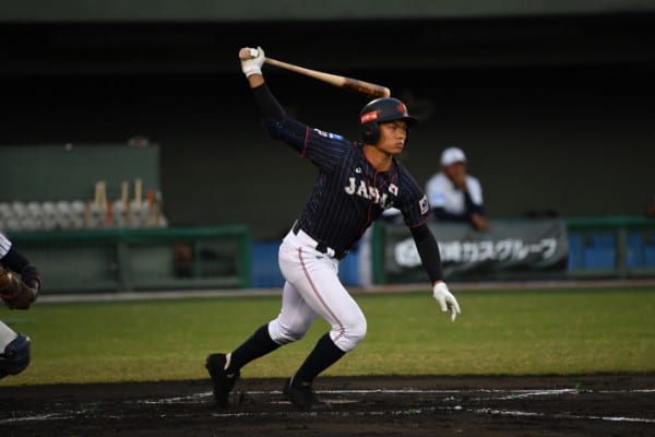 大阪桐蔭の根尾昂（撮影／藤岡雅樹）