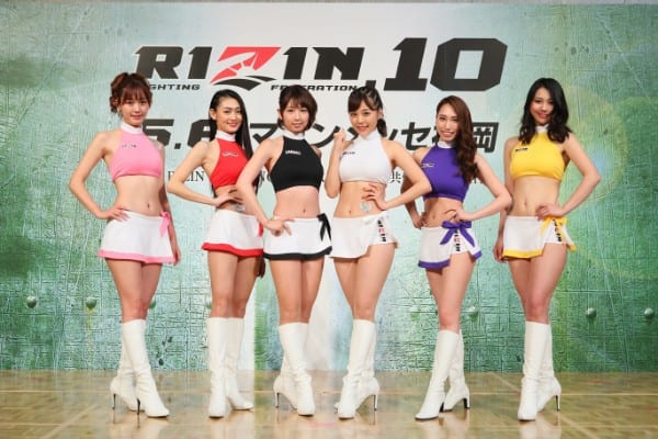 RIZINのラウンドガール（C）RIZIN FF