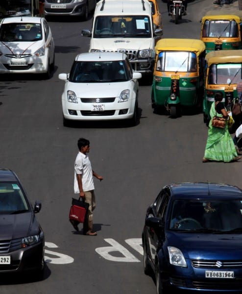 インドの車社会の中でチャンスを見出した（EPA=時事通信フォト）