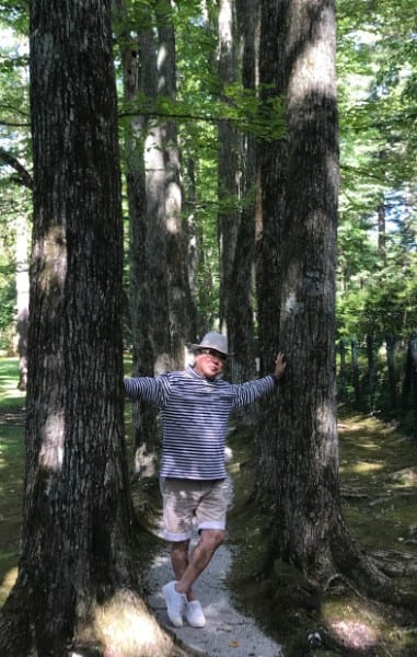 月の半分を軽井沢で過ごす（ドン小西氏提供）