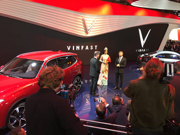 記者発表にはデビッド・ベッカム氏も登場