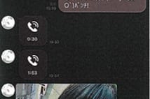 事務所スタッフと萌景さんのLINEのやり取り