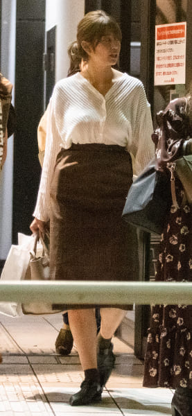 稲村亜美もおしゃれして参加