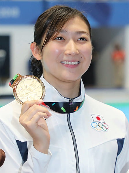 池江選手の日大進学はほぼ確定しているというが…（写真／時事通信社）