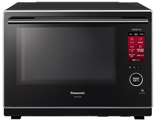 1台で焼く、煮る、蒸す、揚げるができるパナソニックの『スチームオーブンレンジ ビストロ NE-BS1500』
