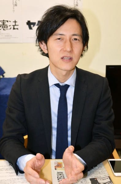 東海テレビの土方宏史氏(共同通信社)