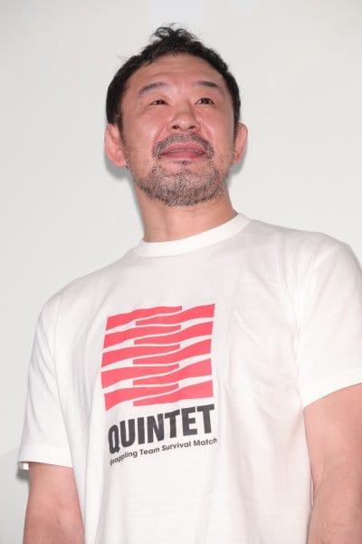 『ムタフカズ』初日舞台挨拶に登場した桜庭和志