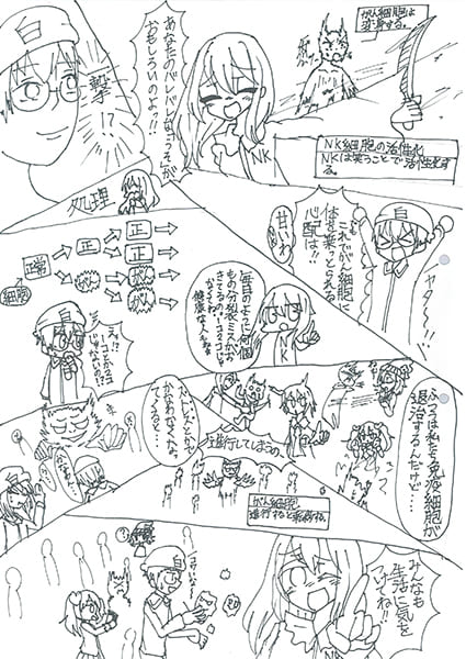 さやかちゃんの自由研究は医師達への取材に基づいている