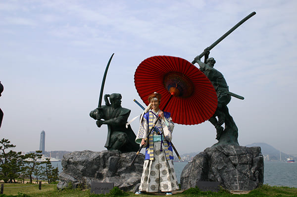 『つばめ返し』のキャンペーンで巌流島へ