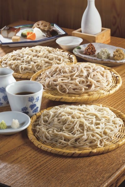 きき蕎麦三種（1650円）