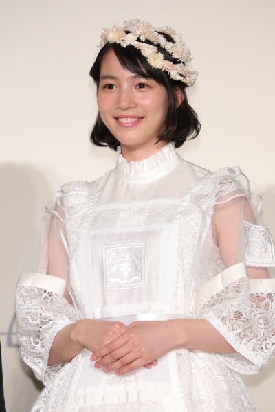 プリンセススタイルで登場した女優・のん