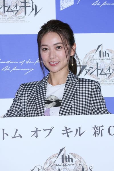 『ファントム オブ キル』の新CM発表会に登場した大島優子