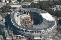 【定点空撮】新国立競技場 完成まであと12か月