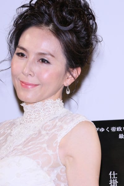 映画『マチルダ 禁断の恋』の試写イベントに登場した杉本彩