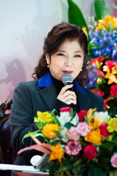 宝石関連イベントに登場した八代亜紀