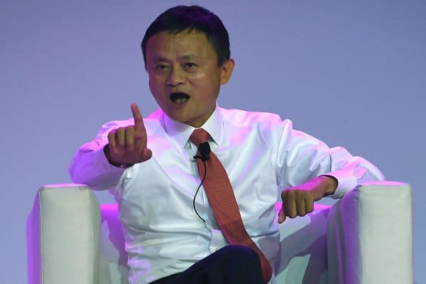 共産党員であることが判明したジャック・マー氏（AFP＝時事）