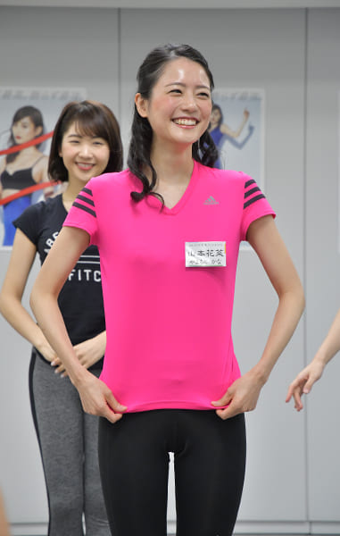 薬剤師の山本花菜さんはマラソンが趣味というスポーツウーマン