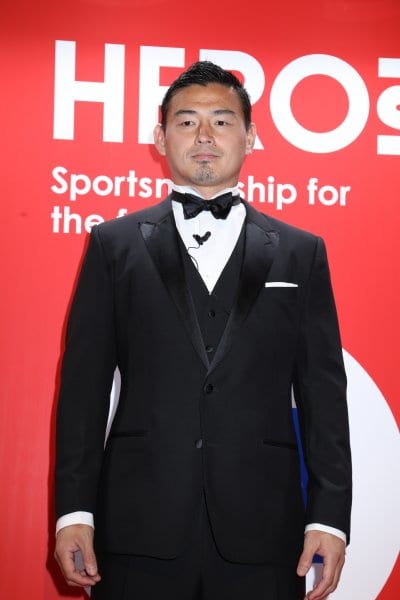 HEROs AWARDアンバサダーの五郎丸歩