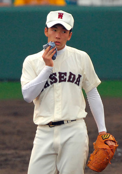 夏の甲子園決勝、斎藤佑樹投手と田中将大投手が激闘した（時事通信フォト）