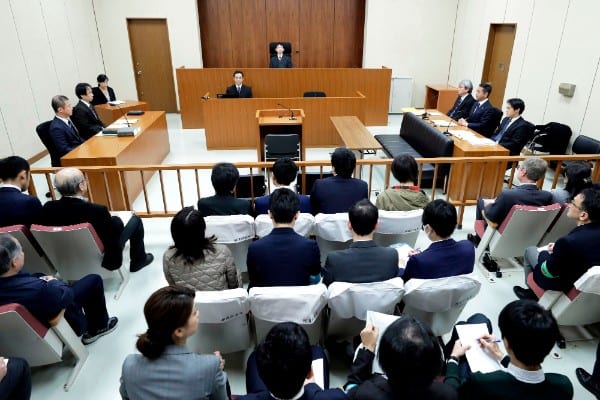 実際の東京地裁（AFP＝時事）