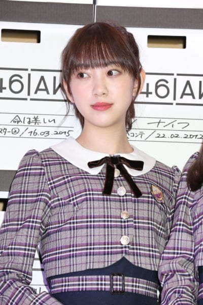 企画展の内覧会に登場した乃木坂46・堀未央奈