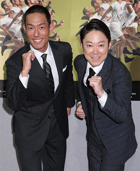 W主演の中村勘九郎と阿部サダヲ