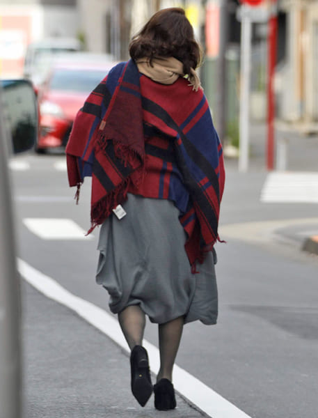 おしゃれに抜かりはない河野景子さん