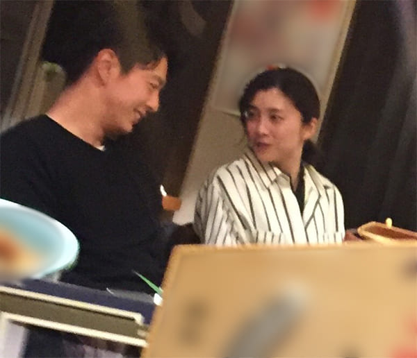 竹内結子さんと中林大樹の結婚前の焼き鳥デートシーン（2019年1月）