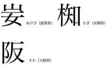 圷 毳 垳 匝瑳 関東地方の 方言漢字 何と読む Newsポストセブン