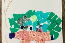 認知症の母がちぎり絵体験 テーマ無視して緑色で埋めた理由