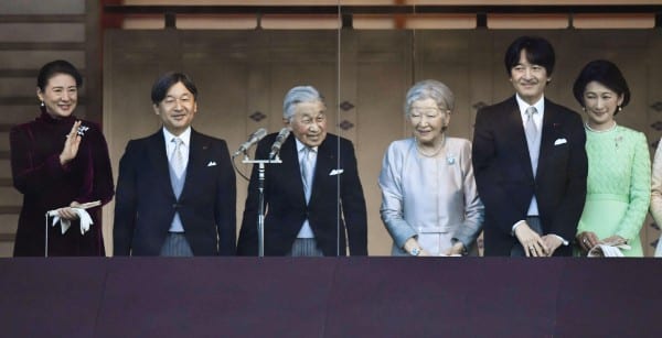 今年1月2日の新年一般参賀（共同通信社）