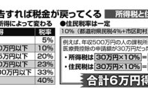 給与所得者の確定申告、1人あたり平均8.5万円の還付金