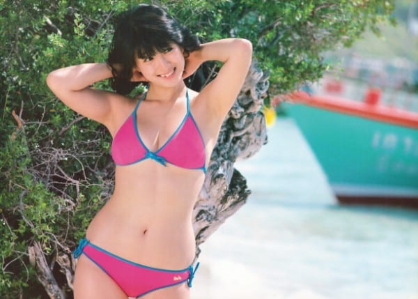 バツグンのプロポーションで魅せる