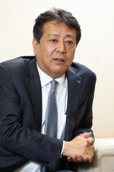 昨年6月に社長に就任した丸本明氏（撮影／山崎力夫）