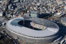 【定点空撮】新国立競技場 完成まであと9か月