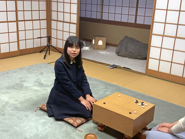 「女流棋士採用試験」に見事合格した小学6年生の上野梨紗さん（12）
