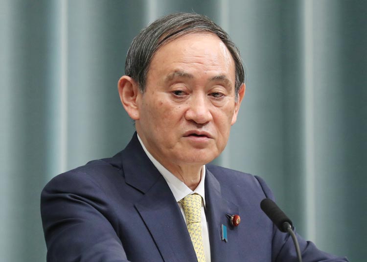 「影の総理」と呼ばれる菅官房長官（時事通信フォト）