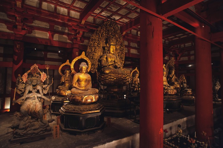 『国宝 東寺─空海と仏像曼荼羅』展は東京国立博物館にて開催