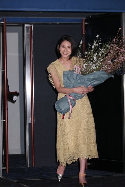 映画『グリーンブック』のイベントに登場した松下奈緒