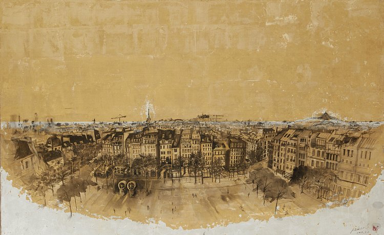 今回の絵画展で展示されるさかもと未明氏の作品