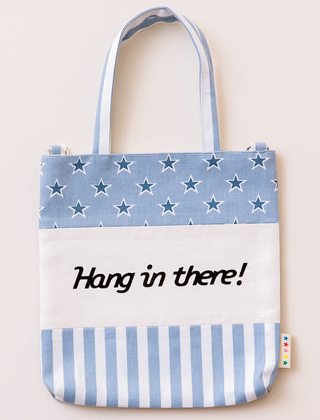 『おらほもあんだほもがんばっぺし！Bag』（撮影／永禮賢）