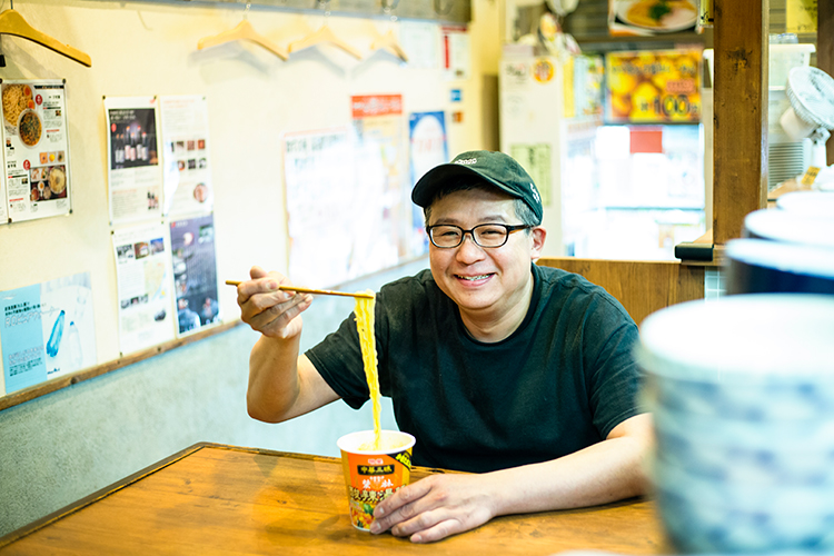 麺処 びぎ屋 店主の長良貴俊さん